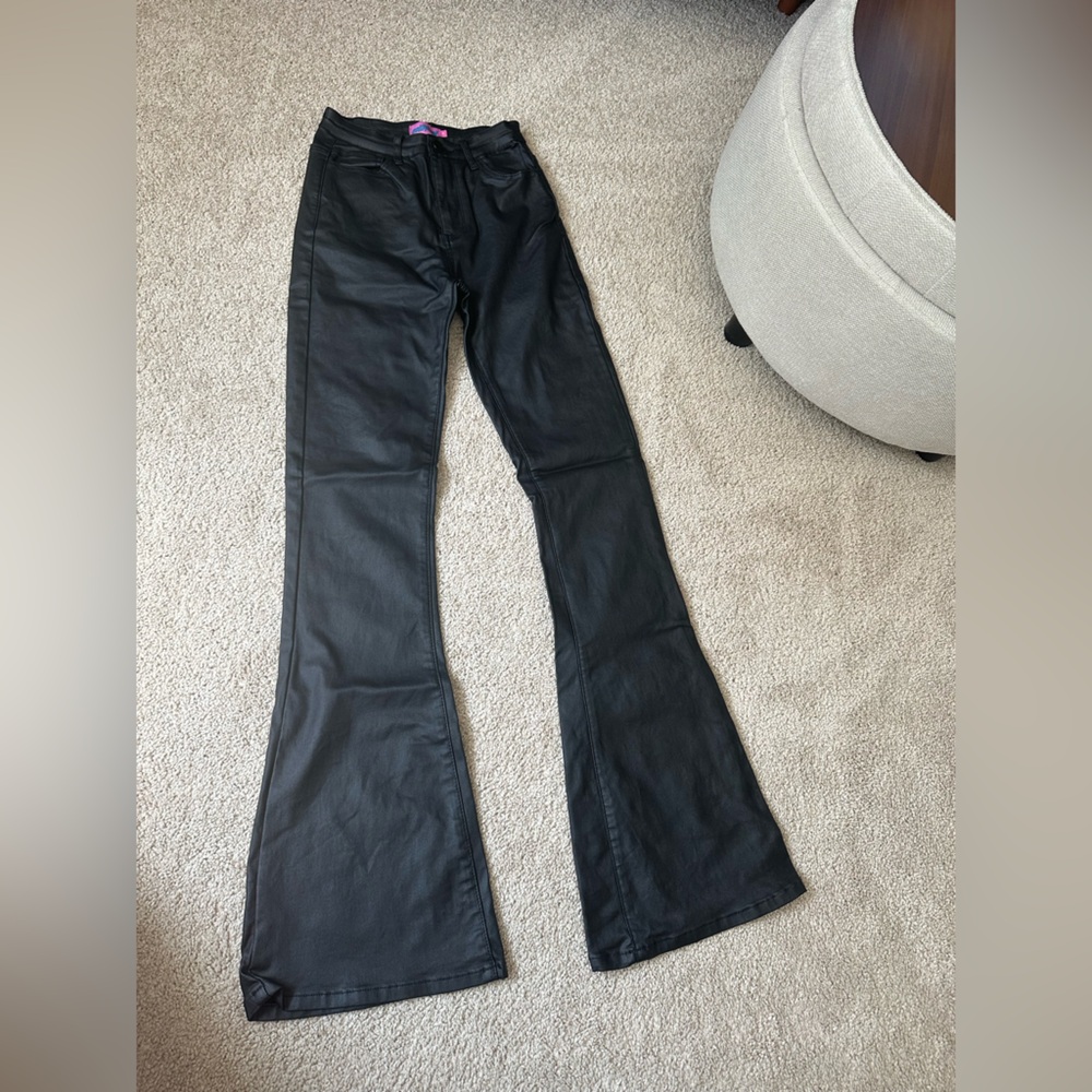 Black Leather Pants